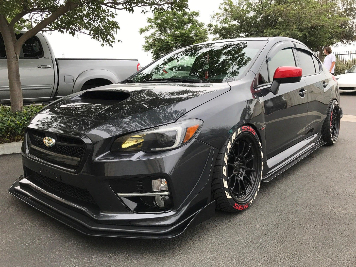 2015-2019 Subaru Wrx/Sti Front Canards V5