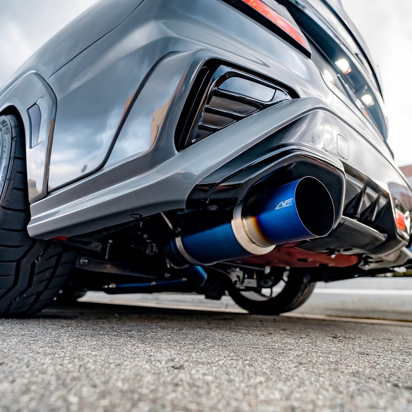 2022-2024 Subaru WRX AFD  F1 Titanium Single Exit Catback Exhaust