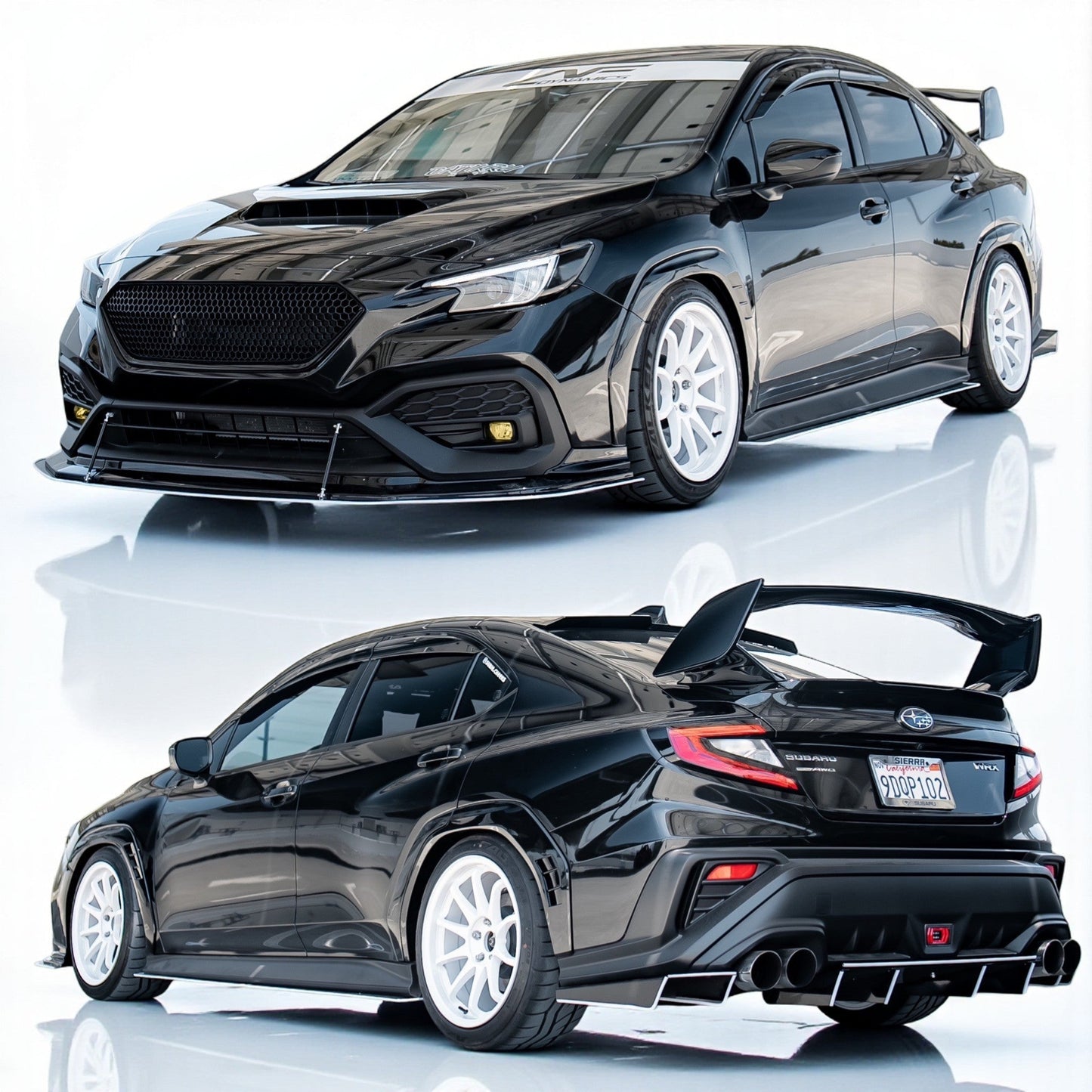 2022-2025 Subaru WRX AFD Paint Matched Fender Flares