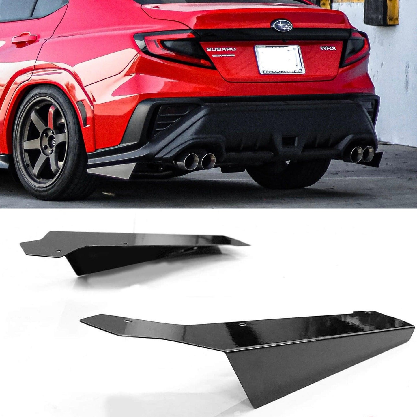 2022 - 2025 Subaru Wrx Rear Spat Extension V1