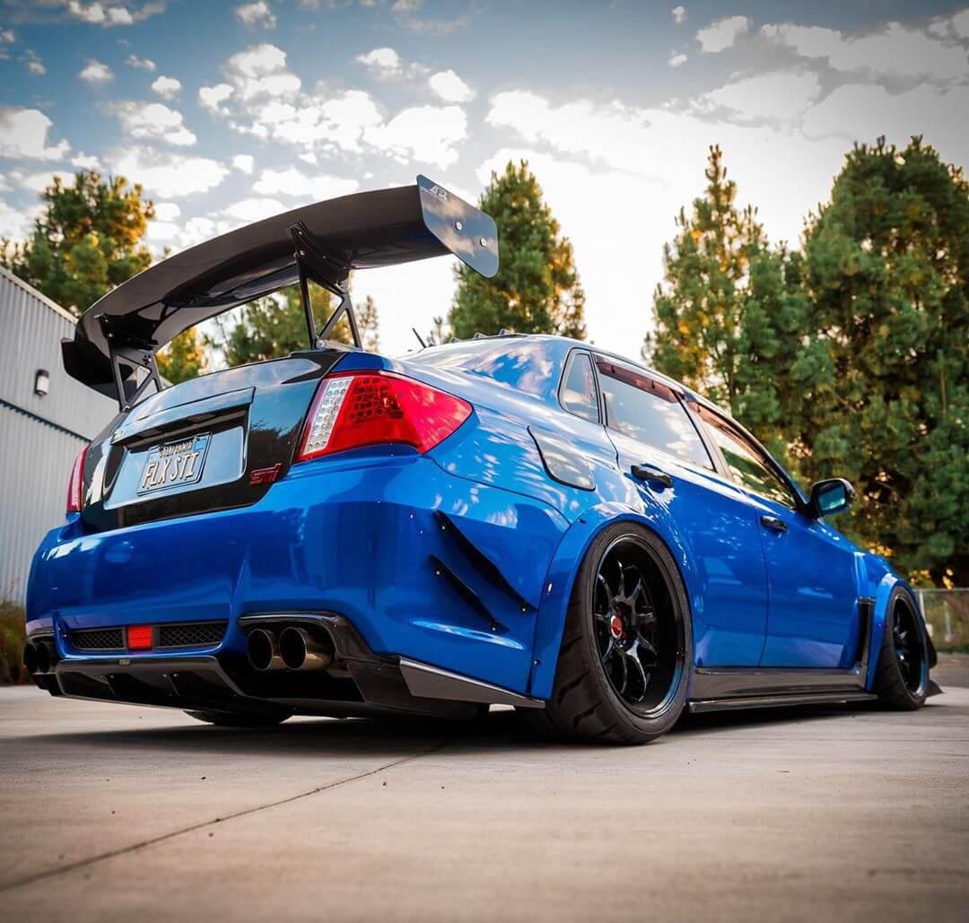 2011-2014  Wrx/Sti Rear Bumper Canards (Sedan Only) V1