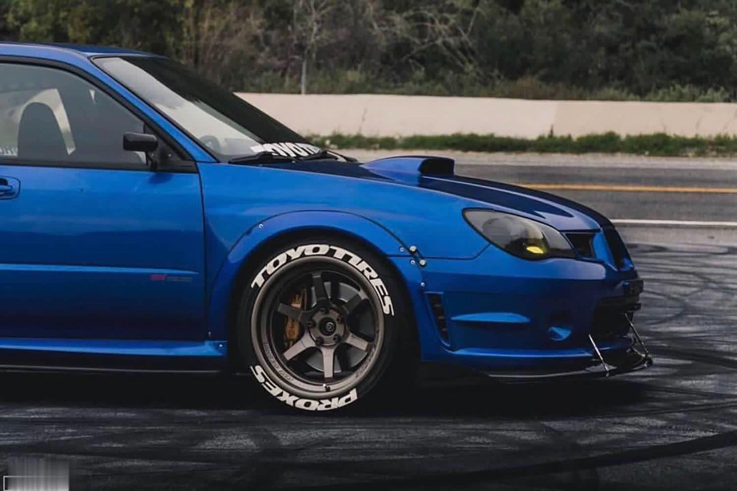 2006 - 2007 Subaru WRX/STI Front Splitter V2