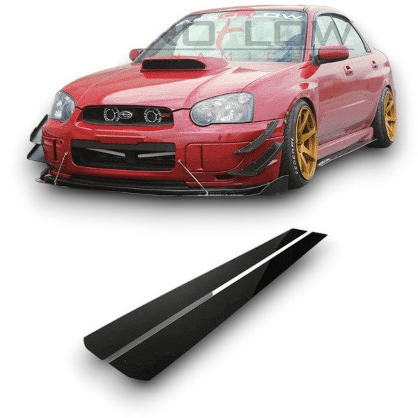 2002 - 2007 Subaru Wrx/Sti Side Skirt Extension V1
